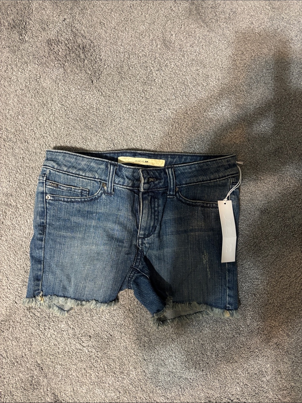 Joe's Jeans Girls Blue Denim Cutoff Shorts